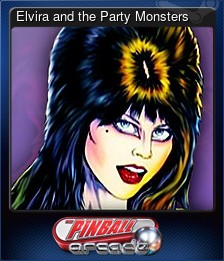 Series 1 - Card 2 of 9 - Elvira and the Party Monsters