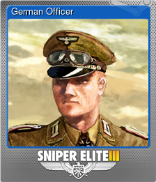 Series 1 - Card 4 of 9 - German Officer
