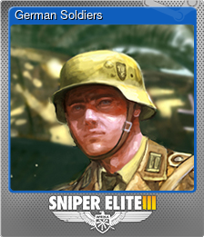 Series 1 - Card 5 of 9 - German Soldiers