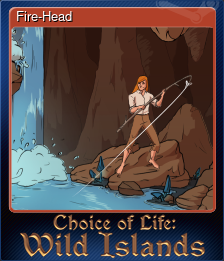 Series 1 - Card 1 of 6 - Fire-Head