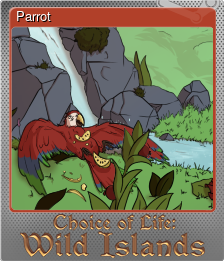 Series 1 - Card 5 of 6 - Parrot