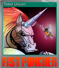 Series 1 - Card 7 of 7 - Robot Unicorn