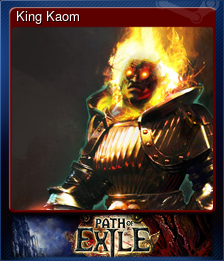 Series 1 - Card 2 of 13 - King Kaom
