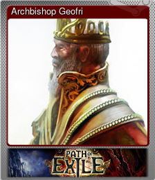 Series 1 - Card 5 of 13 - Archbishop Geofri
