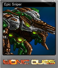 Series 1 - Card 5 of 6 - Epic Sniper