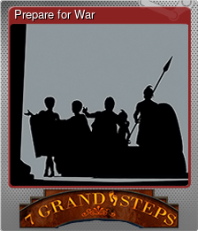 Series 1 - Card 8 of 8 - Prepare for War