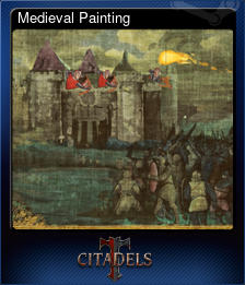 Series 1 - Card 2 of 5 - Medieval Painting