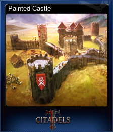 Series 1 - Card 1 of 5 - Painted Castle
