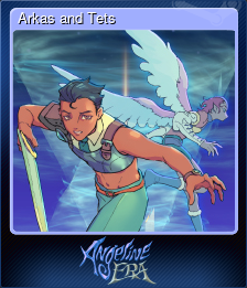 Series 1 - Card 2 of 5 - Arkas and Tets