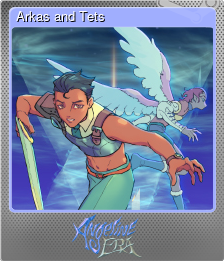 Series 1 - Card 2 of 5 - Arkas and Tets