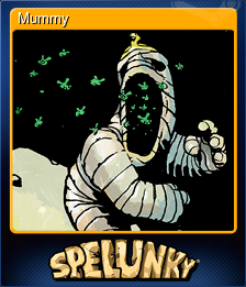 Series 1 - Card 8 of 8 - Mummy