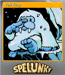 Series 1 - Card 7 of 8 - Yeti King