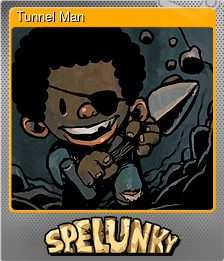 Series 1 - Card 4 of 8 - Tunnel Man