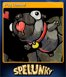 Series 1 - Card 3 of 8 - Pug Damsel