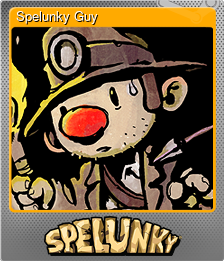 Series 1 - Card 1 of 8 - Spelunky Guy