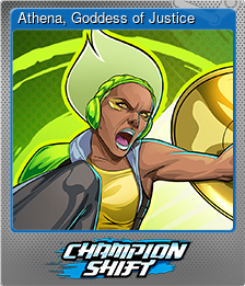 Series 1 - Card 2 of 8 - Athena, Goddess of Justice
