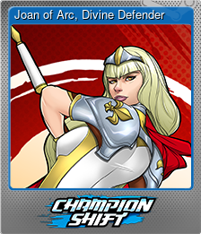 Series 1 - Card 8 of 8 - Joan of Arc, Divine Defender