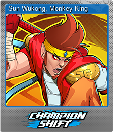 Series 1 - Card 6 of 8 - Sun Wukong, Monkey King