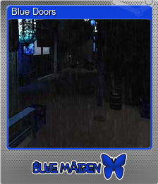 Series 1 - Card 1 of 5 - Blue Doors
