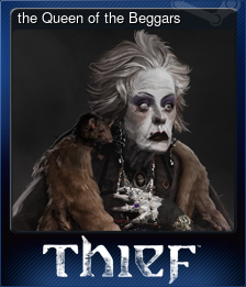 Series 1 - Card 7 of 8 - the Queen of the Beggars