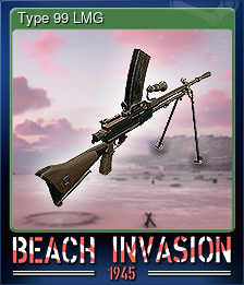 Series 1 - Card 4 of 5 - Type 99 LMG