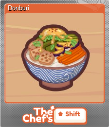 Series 1 - Card 4 of 7 - Donburi