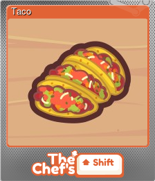 Series 1 - Card 3 of 7 - Taco