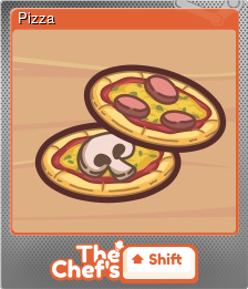 Series 1 - Card 1 of 7 - Pizza