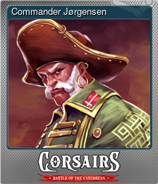 Series 1 - Card 5 of 5 - Commander Jørgensen