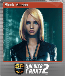 Series 1 - Card 4 of 5 - Black Mamba