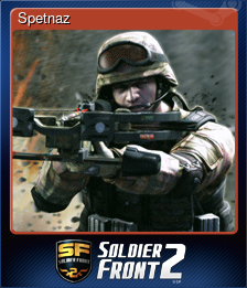 Series 1 - Card 2 of 5 - Spetnaz