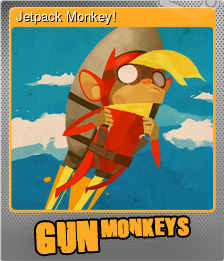 Series 1 - Card 1 of 6 - Jetpack Monkey!