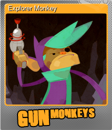 Series 1 - Card 2 of 6 - Explorer Monkey