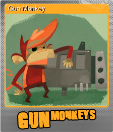 Series 1 - Card 6 of 6 - Gun Monkey