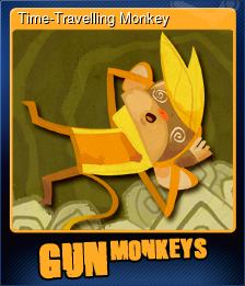 Series 1 - Card 5 of 6 - Time-Travelling Monkey
