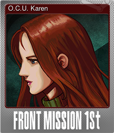 Series 1 - Card 1 of 6 - O.C.U. Karen