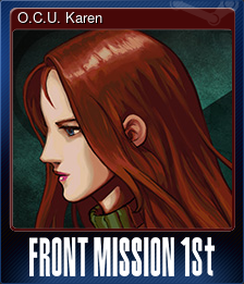 Series 1 - Card 1 of 6 - O.C.U. Karen