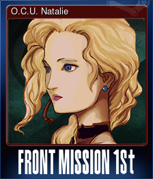 Series 1 - Card 2 of 6 - O.C.U. Natalie