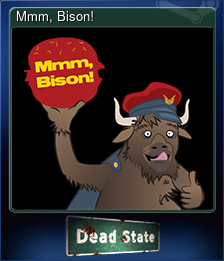 Mmm, Bison!