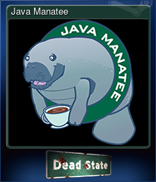 Series 1 - Card 4 of 10 - Java Manatee