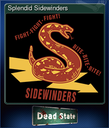 Series 1 - Card 1 of 10 - Splendid Sidewinders