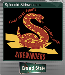 Series 1 - Card 1 of 10 - Splendid Sidewinders