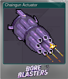 Series 1 - Card 14 of 15 - Chaingun Actuator