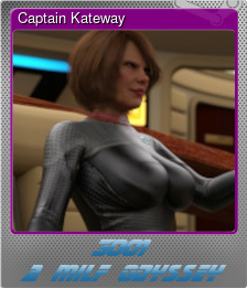 Series 1 - Card 1 of 6 - Captain Kateway