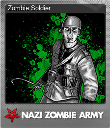 Series 1 - Card 8 of 8 - Zombie Soldier