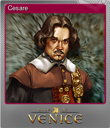 Series 1 - Card 7 of 8 - Cesare