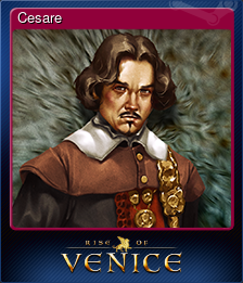 Series 1 - Card 7 of 8 - Cesare