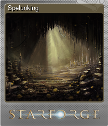 Series 1 - Card 1 of 8 - Spelunking
