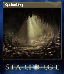 Series 1 - Card 1 of 8 - Spelunking