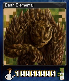 Series 1 - Card 2 of 6 - Earth Elemental